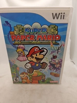Super Paper Mario (Nintendo Wii, 2007) Complete  - Image 1 of 4