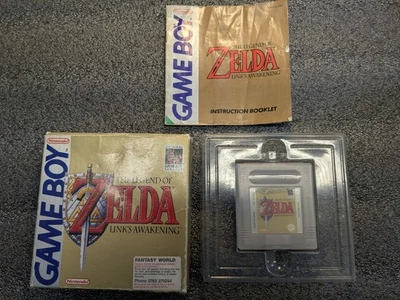 The Legend of Zelda Link’s Awakening (Nintendo Game Boy, 1993) Boxed CIB Tested - Image 1 of 4