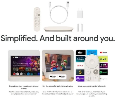 Google TV Streamer ✅Streaming Device Android Firestick ONN ✅WARRANTY TILL 2027! - Image 1 of 4