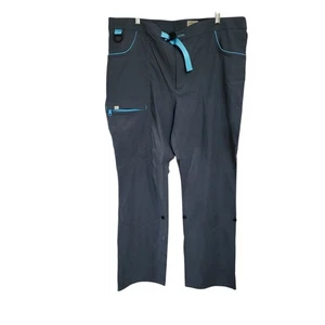 Pantalones Alpine Parrot Ponderosa 16 Gris Azul Gorp Granola Senderismo Carga - Imagen 1 de 9