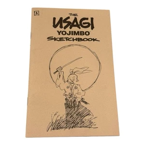 The Usagi Yojimbo Sketchbook #1 Signed 596/750 - Bagged & Boarded - Picture 1 of 3