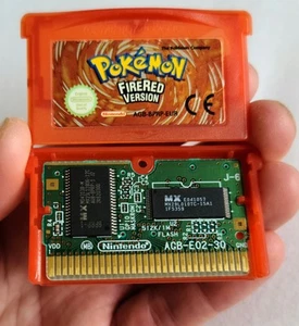 Pokemon Fire Red Nintendo Game Boy Advance Genuine PAL Retro NDS Nintendo DS GBA - Picture 1 of 10