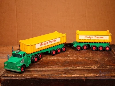 Matchbox Lesney King Size K-16 trattore Dodge con doppia punta vintage raro - Immagine 1 di 4