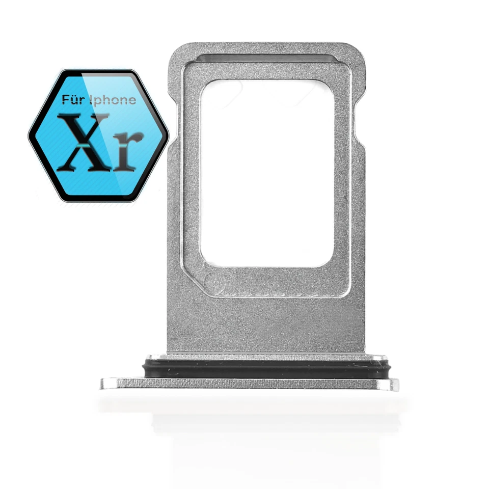 REPLACIFY Sim Tray für Apple iPhone XR Karten Halter Fach Slot Adapter