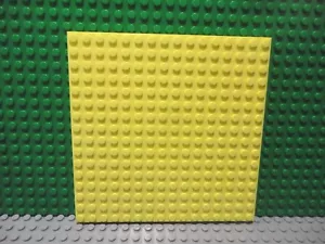 Lego 1 hellgelb 16x16 Grundplatte Plattform 5 x 5 Zoll quadratische Ecken - Bild 1 von 1