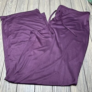 32 Degrees Cool Sleepwear Loungewear Pants Womens Large Purple Soft Stretch - Picture 1 of 3