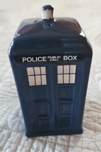 DR WHO Tardis & Dalek Pepper Shaker Ceramic About 3.5" - Picture 1 of 8