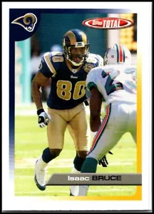 Isaac Bruce Topps Total #301 2005 - RC ¡Envío gratuito! - Imagen 1 de 2