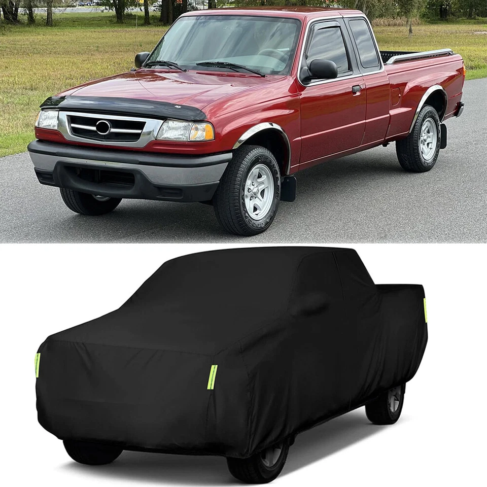 For Mazda B3000 B4000 Pickup Truck Car Cover Waterproof Rain Outdoor Protection - Image 1 of 4