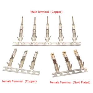 50Pcs Dupont Jumper Wire Cable Housing Male/Female Pin Connector Terminal 2.54mm - Picture 1 of 6