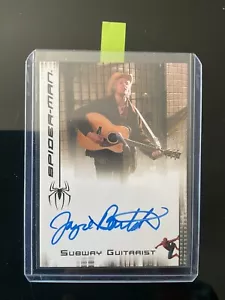 Spider-Man 3 Movie Auto Trading Card Jayce Bartok "Subway Guitarist" - Picture 1 of 2