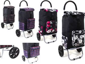 XX Large 2 Wheels Shopping  Trolley Light Weight Strong Folding Cart Shopper - Picture 1 of 33