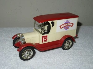 1923 CHEVROLET PUBLIX FURGONE CONSEGNA PANETTERIA FURGONE 1:25 ERTL BANCA - Foto 1 di 7