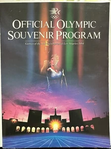 Vintage 1984 Los Angeles Olympics Official Souvenir Program - Bild 1 von 4