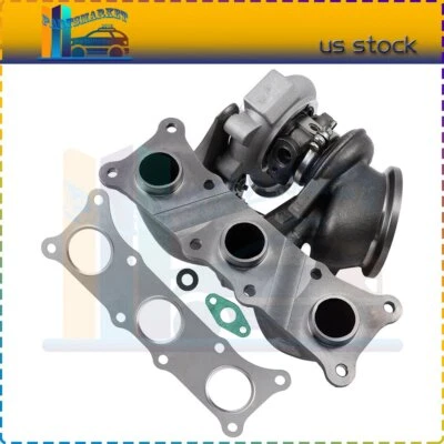 Turbocompresor derecho TD03L4-10TK3 para motor BMW 335i xDrive 3,0 L N54 2009-2010 Foto 1 de 4