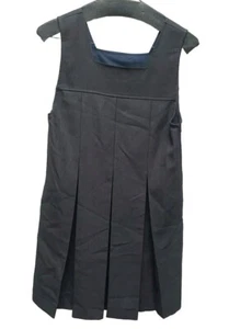 Cambridge Uniforms Pleaded School Dress Gray Girls Size 10  - Picture 1 of 5