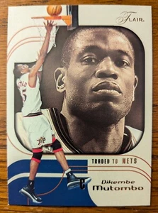 DIKEMBE MUTOMBO, 2002-03 FLAIR #86 - Picture 1 of 2