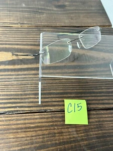 Marco de gafas Oakley Keel OX3122-0753 unisex de peltre rectangular sin montura 134 - Imagen 1 de 8