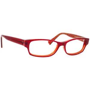 Jean Lafont Women's Eyeglasses Eva 649 Red Rectangular Frame France 51[]14 138 - Picture 1 of 6