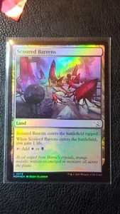 Lámina Scoured Barrens 0272 m pf Magic The Gathering March of the Machine - Imagen 1 de 2