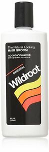 Wildroot Original Natural Looking Hair Groom Cream Oil Infused with Lanolin 8 Oz