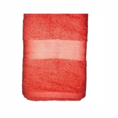 Toalla de baño coral lisa The Big One 30" x 54" 100% algodón nueva con etiquetas Foto 1 de 3