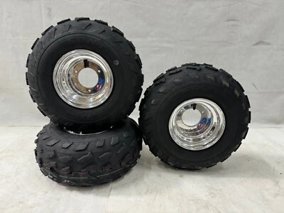 Honda ATC 70 DWT Front and Rear Wheels Rims Sunf A007  Trails XC Tires 18" - Image 1 of 4