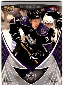 2007-08 Upper Deck Class Box Set Jack Johnson Rookie #45 Los Angeles Kings