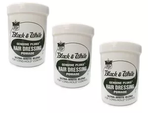 3x Blanco y Negro - Blanco y Negro POMADA DE ADEREZO 200ml (ingestada 600ml) - Imagen 1 de 1