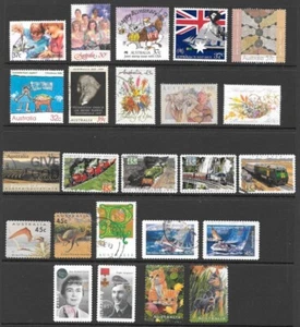 Australia 1987/96 Commemoratives etc. selection (listed). Used, Cat £21.60 - Picture 1 of 1