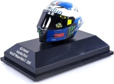 MINICHAMPS 1/8 AGV HELMET VALENTINO ROSSI MISANO MOTOGP 2020 RACE 2 399200086 - Image 1 of 4