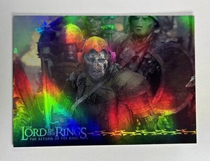 2003 Topps Lord of the Rings: Return of the King Prismatic Foil Orcs #9 Of 10