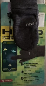 Head Kid's Touchscreen Mitten's Space Dyed-Graphite  - Picture 1 of 2