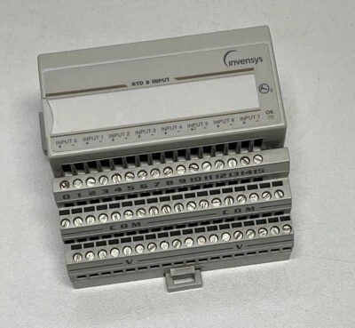 A + B / Invensys / RTD 8 Input Module / 590005A / A - Image 1 of 3