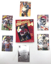 1994 Action Packed Football Cards 24K GOLD Pack Jim Kelly Joe Montana Sharpe Cox