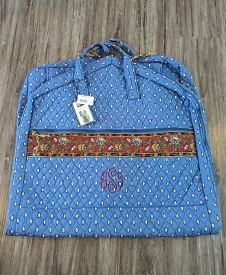 NWT Vera Bradley Retired French Blue Garment Bag Clothes Carrier - Image 1 of 4