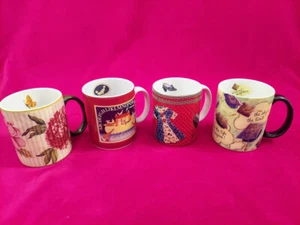 4 of Lang & Wise Mugs Cups Ashton Peony, Noah's Ark, Dress Up & Sky's the Limit - Picture 1 of 3