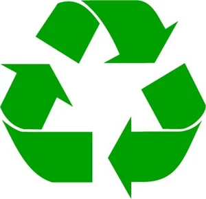 Recycle Symbol Vinyl Decal Sticker Work Home Renew and Reuse PICK SIZE & COLOR - Picture 1 of 7