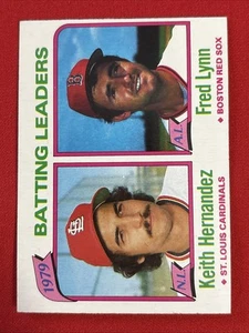 1980 Topps Baseball Card #201 1979 Batting Leaders - Picture 1 of 2