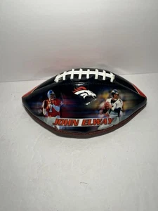 PHOTOFILE FOOTBALL FULL SIZE FOR John Elway Broncos AUTOGRAPHS OR DISPLAY - NEW - Picture 1 of 3