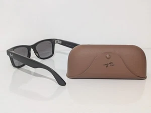 Ray-Ban Meta Wayfarer RW4008 Sunglasses Black - Picture 1 of 4