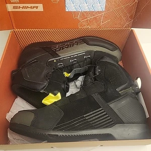 SHIMA EDGE Ventilado, Zapatos de Moto para Hombre Transpirables ATOP Caqui - Talla 12 - Imagen 1 de 8