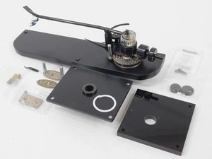 Moerch DP-6 Silver Shadow Tonearm w/ Pete Riggle VTAF Base Adjuster (very nice) - Picture 1 of 9
