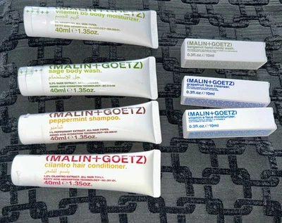 NEU & VERSIEGELT Malin + Goetz Duschgel & Shampoo und Luxus Hautpflege Paket E69 - Bild 1 von 3