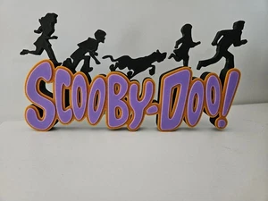 Scooby Doo Sign 3D Printed Desk Display Ornament Cartoon Retro Collectible - Picture 1 of 2