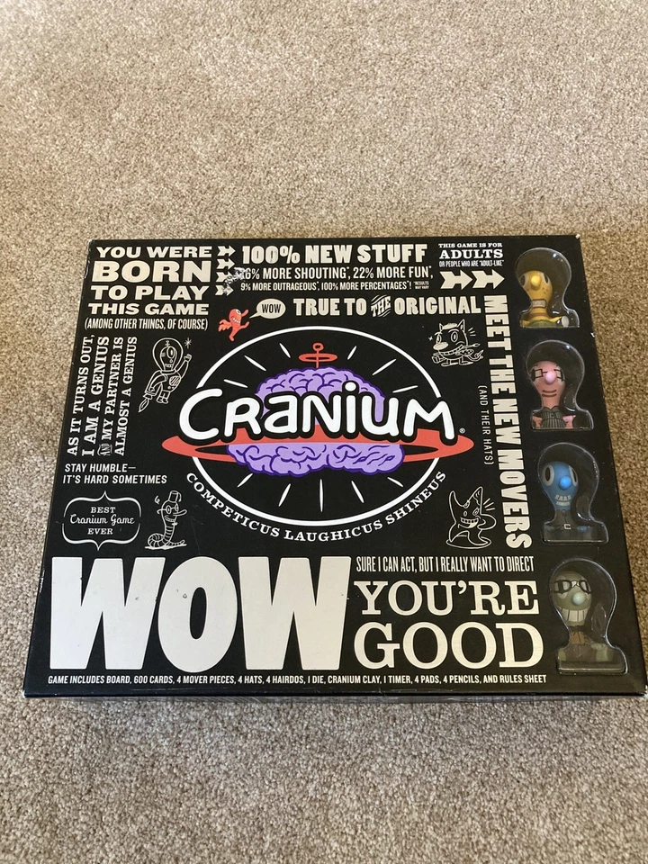 Cranium Wow for Grown Ups Edition 2008 Hasbro Complete - NICE CONDITION - Image 1 of 4