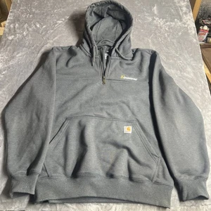 Carhartt Rain Defender Hoodie Mens L Loose Fit Heavyweight Sweatshirt - Bild 1 von 7