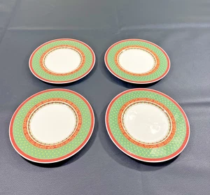 Villeroy & Boch Festive Memories Christmas Appetizer Plate 6 7/8" Set of 4 New - Picture 1 of 6