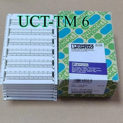 10PCS Phoenix Contact UCT-TM 6 0828736 Terminal Block Marker Cards Fast Shipping - Image 1 of 2