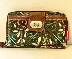 Vintage Union Bay Corduroy Wristlet Wallet In Great Condition - Picture 1 of 7